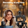 G-Anica 48MP 4K Digitalkamera für Fotografie und Vlogging - 16X Zoom, 180° Flip Screen, 52mm Makroobjektiv