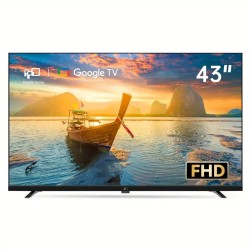 43-Zoll FPD LED Google TV 2025 Modell - 1080P HDR10 mit Audio, integriertem Chromecast & Google Play