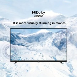 43-Zoll FPD LED Google TV 2025 Modell - 1080P HDR10 mit Audio, integriertem Chromecast & Google Play
