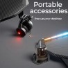 A-Shaped Gaming Desk Carbon-Fiber Gaming Desk-Fixed Breiten für Home Office und Gaming