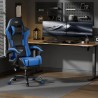 [Gaming Stuhl] Ergonomischer Gaming Stuhl mit Lendenmassage und verstellbarer Kopfstütze