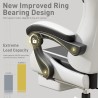 [Gaming Stuhl] Ergonomischer Gaming Stuhl mit Lendenmassage und verstellbarer Kopfstütze