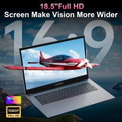 ACEMAGIC 18,5 Zoll Laptop Computer Intel N150 DDR4 16GB SSD 512GB Traditionelle Laptops Computer Tragbare numerische Tastatur