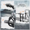 Gazzyt G29 Racing Simulator Cockpit mit Sitz kompatibel mit Thrustmaster/Logitech/Fanatec/PC G25 G27 G920 G923 T300RS
