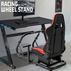 Gazzyt G29 Racing Simulator Cockpit mit Sitz kompatibel mit Thrustmaster/Logitech/Fanatec/PC G25 G27 G920 G923 T300RS