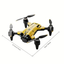 [Faltbare Dual-Kamera-Drohne] Faltbare Drohne mit Dual-HD-Kameras und optischer Flow-Positionierung | Kopfloser Modus, WIFI FPV