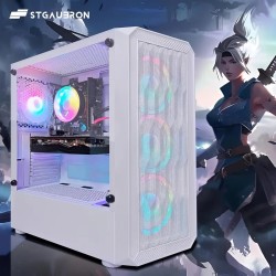 STGAubron Gaming PC, Radeon RX 580 8G GDDR5, Core I5-9400F bis zu 4.1GHz, 16G DDR4 Speicher, 1T SSD