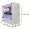 STGAubron Gaming PC, Radeon RX 580 8G GDDR5, Core I5-9400F bis zu 4.1GHz, 16G DDR4 Speicher, 1T SSD
