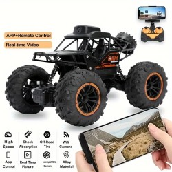 FPV-Legierung Off-Road RC Auto - 480P HD WiFi Kamera, 4WD All-Terrain-Reifen, LCD Echtzeitmonitor
