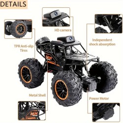 FPV-Legierung Off-Road RC Auto - 480P HD WiFi Kamera, 4WD All-Terrain-Reifen, LCD Echtzeitmonitor